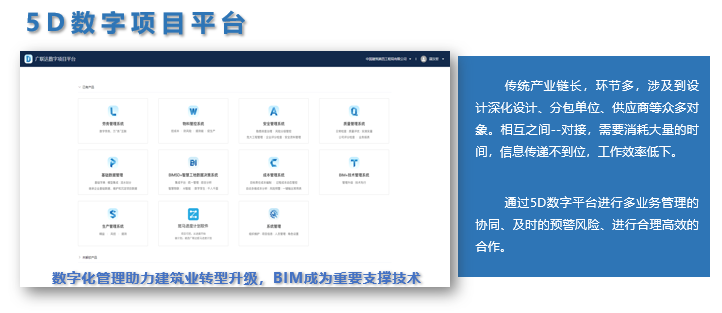 BIM应用-BIM5D平台